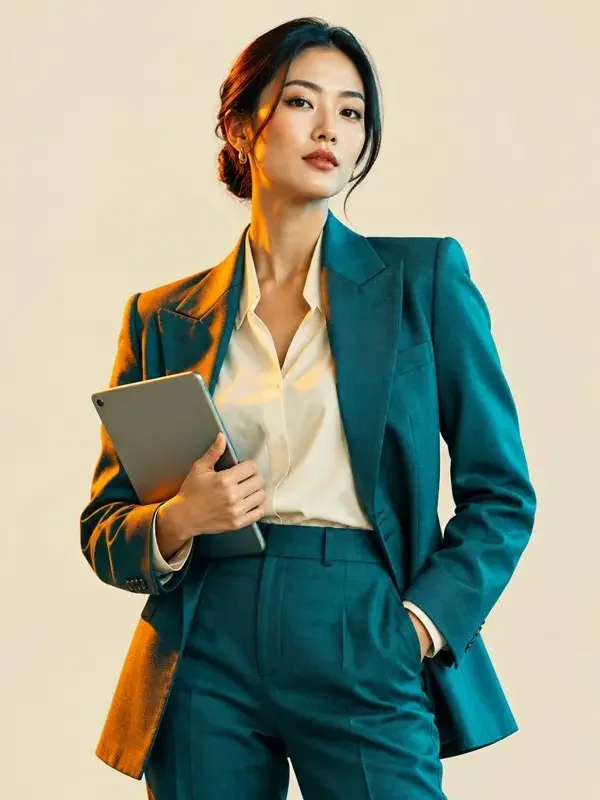 职场女王进化论 职场宫斗 - AI漫剧 AI漫剧《职场女王进化论》封面海报